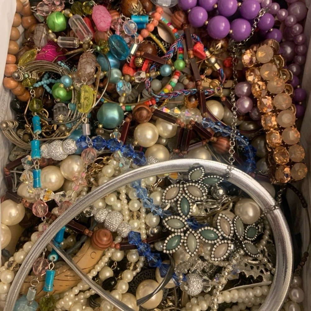 Untested Wear, Repair, Repurpose, Craft Resale Jewelry Lot